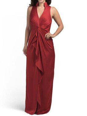 liv foster giselle satin long dress Liv Foster Giselle Satin Long Dress In Solar Lemon - 44% Off